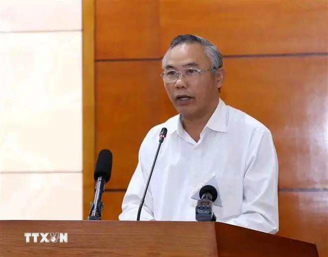 El viceministro de Agricultura y Desarrollo Rural de Vietnam, Phung Duc Tien. (Fuente: VNA) 20200522_phung_duc_tien.jpg.webp