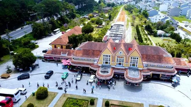 La estación de trenes de Da Lat, en la provincia de Lam Dong. (Foto: TITC) 2.webp