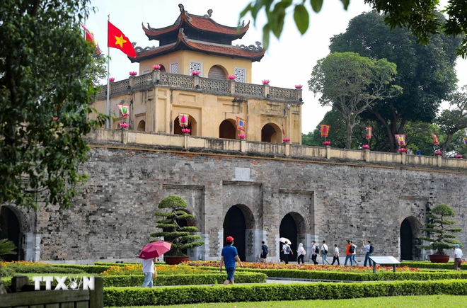 Ciudadela imperial de Thang Long, declarada patrimonio de la humanidad. (Foto: VNA) image.png