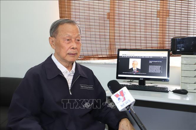 Li Minghan, investigador sobre Vietnam y el Presidente Ho Chi Minh. (Fuente: VNA) ghfhtj.jpg