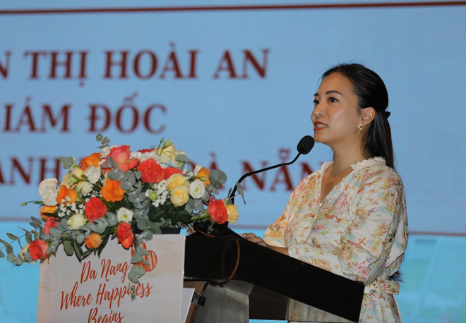 La subdirectora del Departamento de Turismo, Nguyen Thi Hoai An (Fuente: VNA) fgrg.jpg