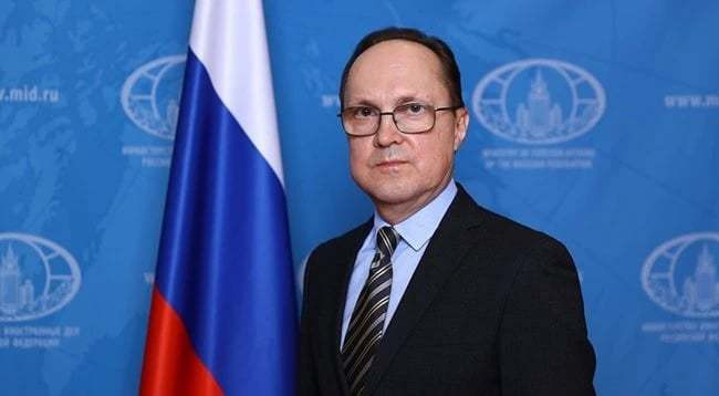 El embajador de Moscú en Hanoi, G.S.Bezdetko. (Fuente: VNA) 451117696_502384168916355_3196079252126119272_n.jpg