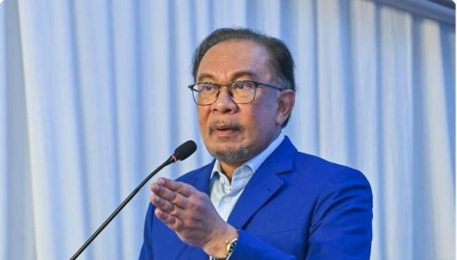 El primer ministro de Malasia, Anwar Ibrahim. (Fuente: https://www.malaysiakini.com/) malaysia-7660.png.webp