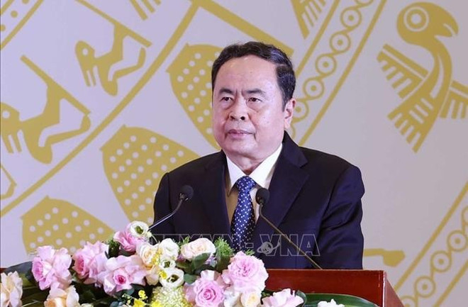 El presidente de la Asamblea Nacional de Vietnam, Tran Thanh Man. hình_ảnh (16).jpg