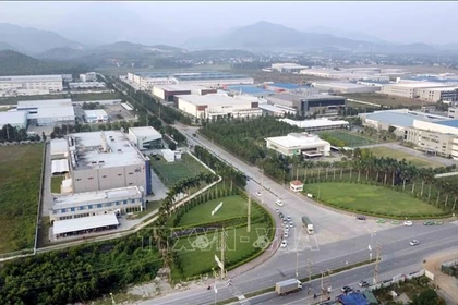 El Parque Industrial Binh Xuyen en la provincia norvietnamita de Phu Tho (Foto: VNA)