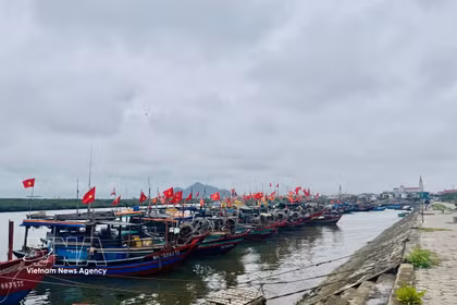 Los grupos de cogestión pesquera sirven como sistema de apoyo para los pescadores que se aventuran en alta mar y para el mantenimiento de la soberanía marítima. (Foto: VNA)