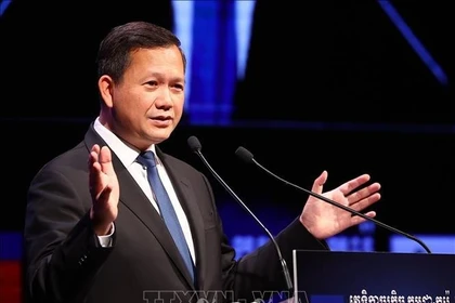 El primer ministro de Camboya, Hun Manet (Fuente: Yonhap)