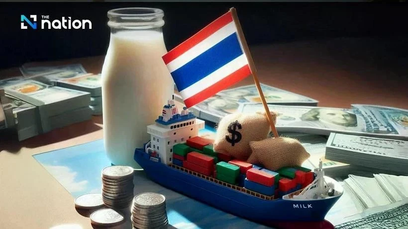 Tailandia sigue liderando el mercado de productos lácteos de la ASEAN, con exportaciones que crecieron un 11,5% en 2024 hasta los 582,62 millones de dólares (Foto: nationthailand.com)