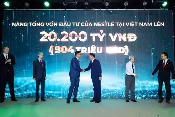 Nestlé Vietnam anuncia la expansión de su inversión en Vietnam (Foto: thanhnien.vn)