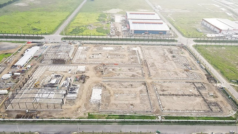 El segmento de naves industriales se considera una solución rápida en la competencia por la cadena de suministro global. (Foto: baodautu)