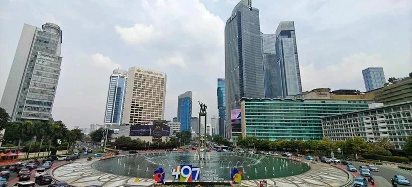 La capital de Yakarta. (Foto: Xinhua/VNA)