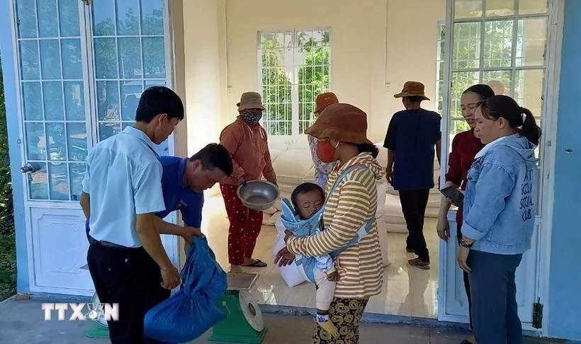 Gobierno de Vietnam asignará casi tres mil toneladas de arroz a siete provincias para ayudar a la población local. (Foto: VNA)