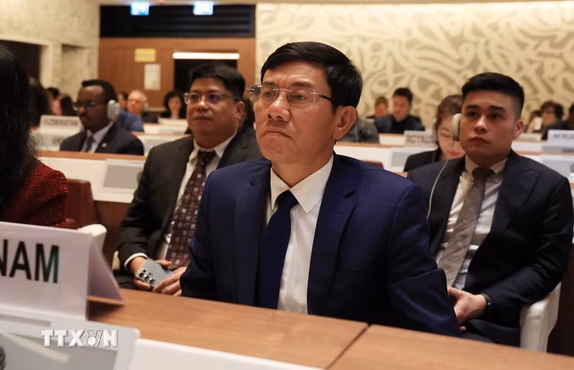 El auditor general adjunto Doan Anh Tho, en el evento. (Fuente: VNA)