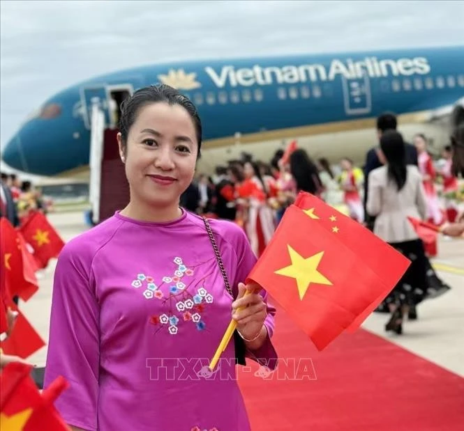 Vu Hoang Thanh Loan, directora de la Empresa de Importación-Exportación Lacina China. (Fuente: VNA)