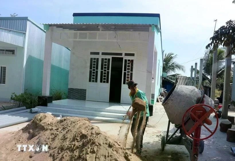 Se ha construido una nueva casa para familias necesitadas (Foto: VNA)