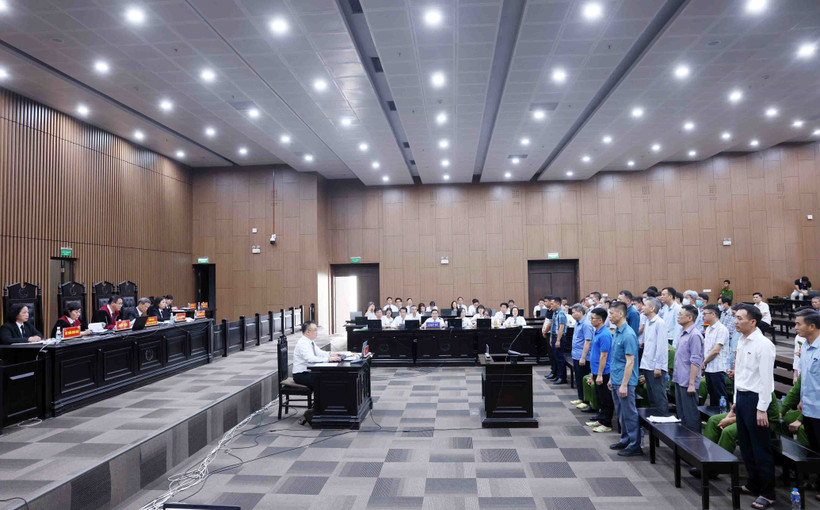 Escena del juicio. (Foto: VNA)