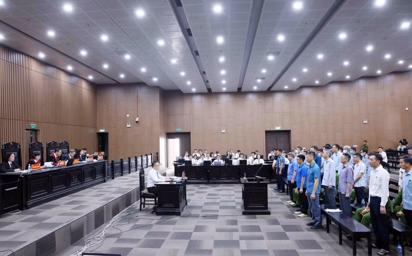 Escena del juicio. (Foto: VNA)