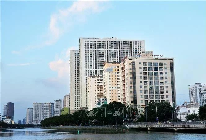 Un proyecto de vivienda social en Ciudad Ho Chi Minh. (Foto: VNA)