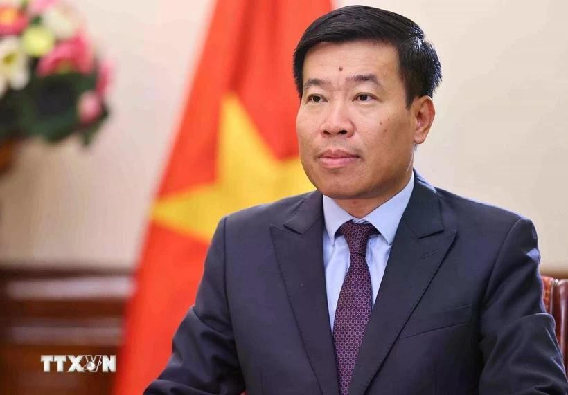 El viceministro de Relaciones Exteriores de Vietnam, Nguyen Manh Cuong. (Fuente: VNA)