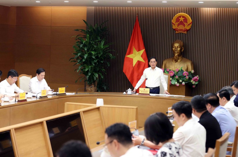 En la primera reunión del Comité Directivo para la Apertura a la Firma de la Convención de las Naciones Unidas contra el Ciberdelito y eventos relacionados en Vietnam el 13 de octubre (Foto: VNA)