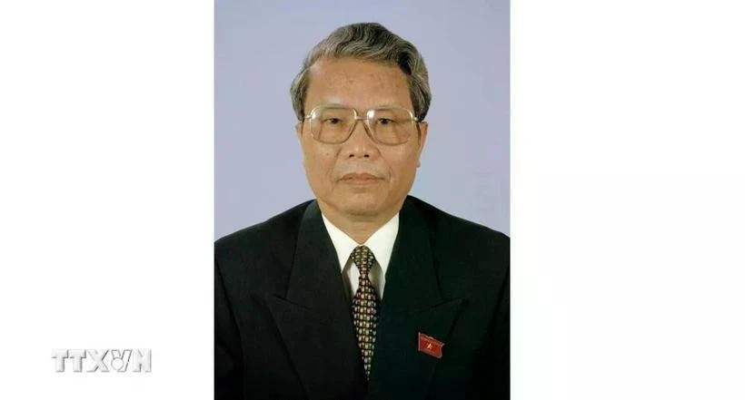 El exmiembro del Buró Político del Comité Central del Partido Comunista y expresidente de Vietnam, Tran Duc Luong. (Fuente: VNA)
