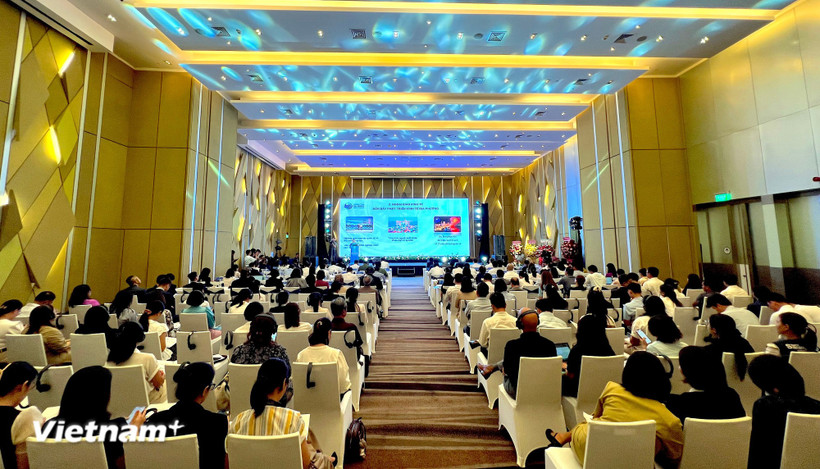 Conferencia “Da Nang: Nuevo espacio, nuevo motor, en busca de la integración y el desarrollo”. (Foto: Vietnam+)