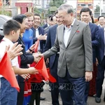 Secretario general del PCV insta al desarrollo de la agricultura verde en Hung Yen