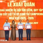 Gia Lai inicia búsqueda y repatriación de restos de mártires caídos en Camboya. (Foto: VNA)