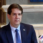 El presidente de Prensa Latina, Jorge Legañoa Alonso, en entrevista con la VNA. (Foto: VNA)