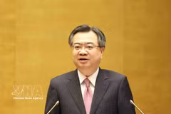 Nguyen Thanh Nghi, miembro del Buró Político, secretario del Comité Central (CC) del Partido Comunista de Vietnam (PCV) y jefe de su Comisión de Políticas y Estrategias. (Fuente: VNA)