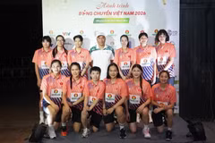 La selección femenina de voleibol de Vietnam. (Fuente: Vietnam+)