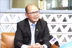 Uch Leang, director interino del Departamento de Estudios de Asia, África y Oriente Medio del Instituto de Relaciones Internacionales de Camboya (IRIC), en la Real Academia de Camboya (RAC). (Foto: VNA)