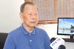 Li Minghan, académico con una larga trayectoria investigando la vida del Presidente Ho Chi Minh y la historia de Vietnam. (Fuente: VNA)