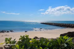 La playa de Cua Tung destaca por su belleza singular