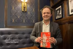 El doctor Benoit de Tréglodé, director para África, Asia y Oriente Medio del Instituto de Investigación Estratégica de la Escuela Militar de Francia (Fuente: VNA)