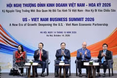 En la Cumbre Empresarial Vietnam - Estados Unidos. (Fuente: VNA)