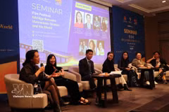 Seminario para promover el desarrollo del cine vietnamita. Foto: VNA