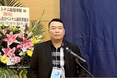 Nguyen Vu Minh Hoang, secretario general de la Asociación de Enlace con los Vietnamitas Residentes en el Extranjero de Ciudad Ho Chi Minh. (Fuente: VNA)