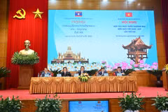 La XIII Conferencia de Cooperación para el Desarrollo del Comercio Fronterizo entre Vietnam y Laos se celebró en Quang Ninh. (Foto: Vietnam+)
