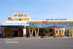 Aeropuerto Internacional de Lien Khuong. (Fuente: VNA)