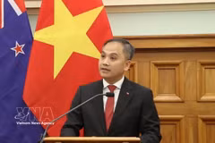 El embajador vietnamita en Wellington, Phan Minh Giang. (Fuente: VNA)
