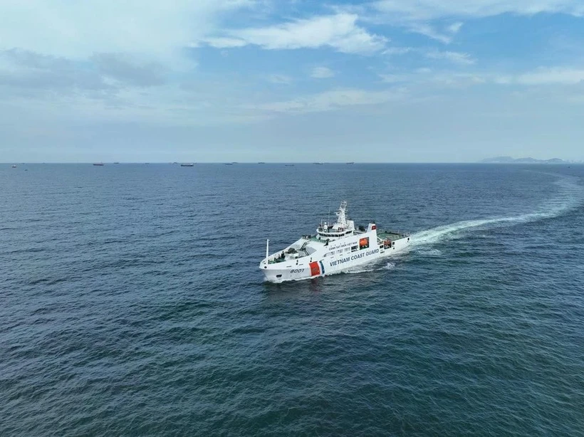 Un barco de la Guardia Costera de Vietnam (Foto: VNA)