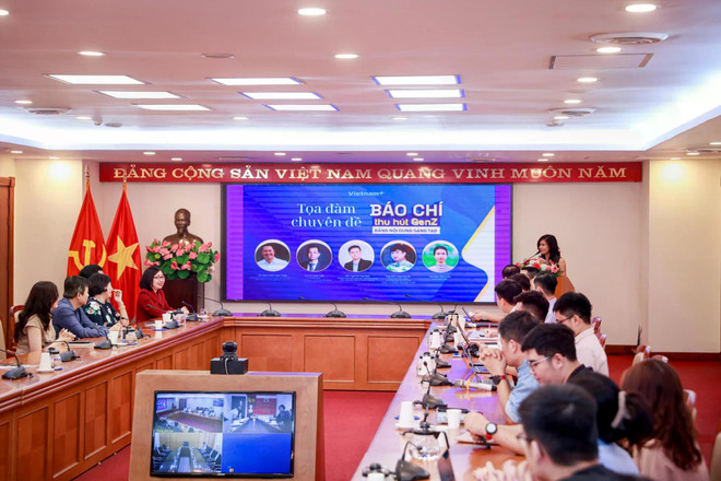 En un seminario sobre el tema en la sede de la Agencia vietnamita de Noticias (Fuente: VNA) toa-dam-genz-1.jpg