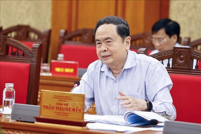 El titular de la Asamblea Nacional, Tran Thanh Man (Fuente: VNA) uuid3d65d70bde-eeed-412b-bde1-5efcc654283626code3d00126library3d126type3d126mode3d126loc3dtrue26cap3dtrue.jpg