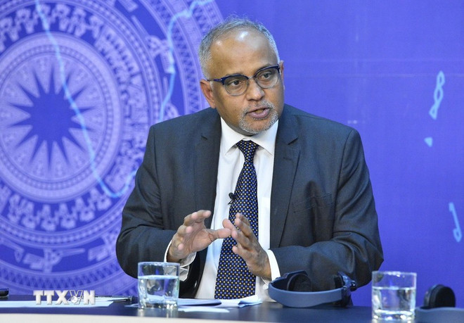 Shantanu Chakraborty, director nacional del Banco Asiático de Desarrollo (Fuente:VNA) adb.jpg