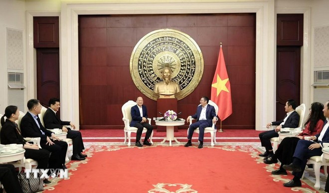 En la recepción (Fuente: VNA) viet-nam-quang-tay-1.jpg