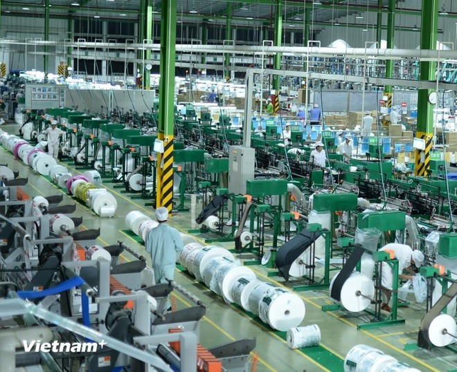 El IID del primer trimestre aumentó en 59 localidades en comparación con el mismo período del año anterior. (Foto: VietnamPlus) anphat.jpg