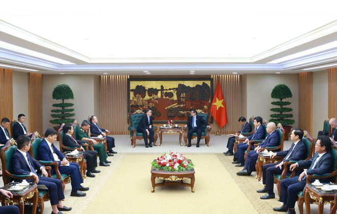En la recepción (Fuente: VNA) vna-potal-thu-tuong-tiep-chu-tich-khu-vuc-chau-a-e28093-thai-binh-duong-cua-tap-doan-xay-dung-dien-luc-trung-quoc-8044852.jpg