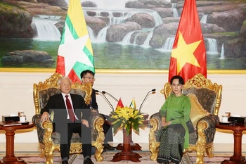 Lazos partidistas Vietnam- Myanmar: fundamento para progreso dinámico nacional