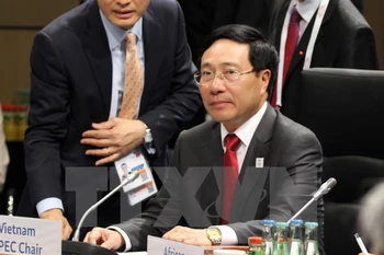 Canciller vietnamita se reúne con homólogos del G20 en Alemania
